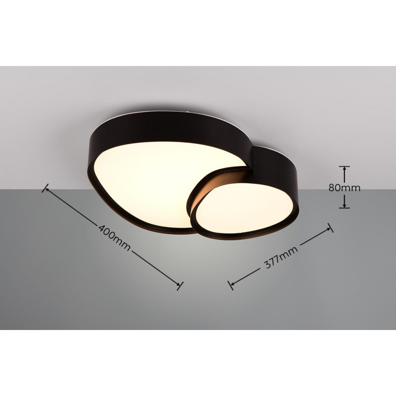 Plafon LED Rise Trio - Pilot, Ściemniacz, 2400lm | Kup Online