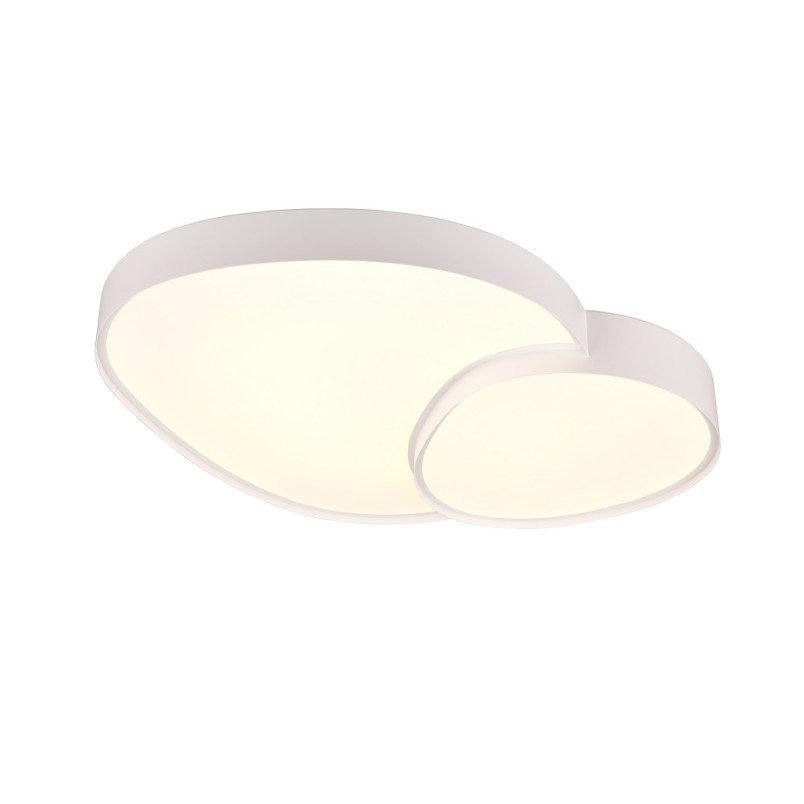 Plafon LED Rise Trio z pilotem | Nowoczesne oświetlenie