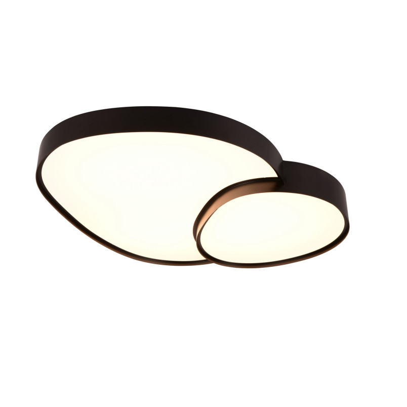 Plafon LED Rise Trio - Nowoczesny design z pilotem