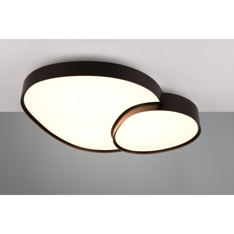 Plafon LED Rise Trio - Nowoczesny design z pilotem