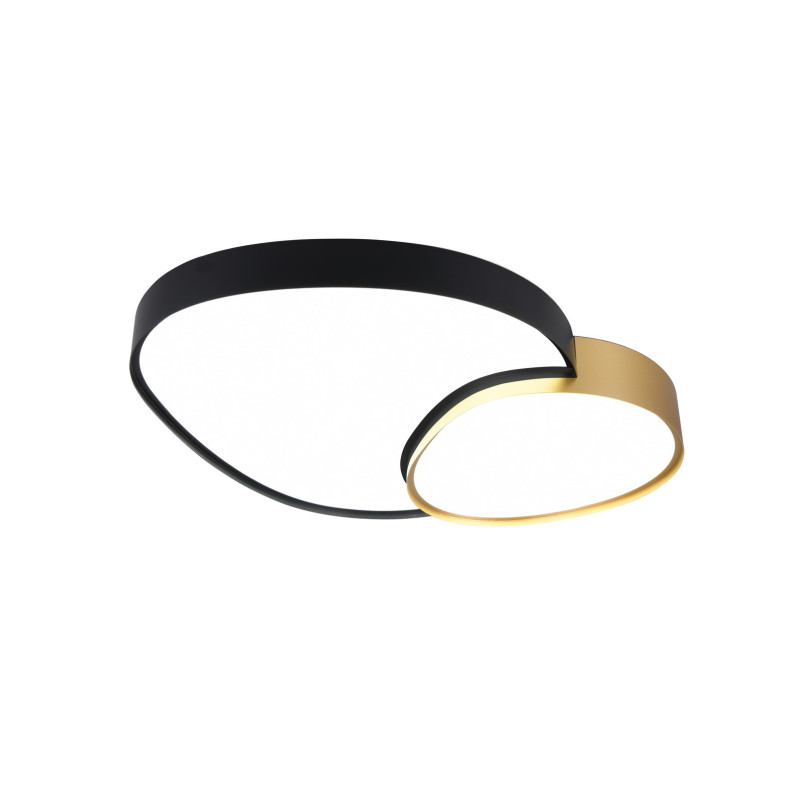Plafon Rise LED Trio - Nowoczesny design, pilot w zestawie