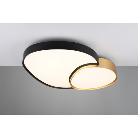 Plafon Rise LED Trio - Nowoczesny design, pilot w zestawie