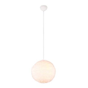 Lampa wisząca Furry, beżowa, Reality | Design i Komfort