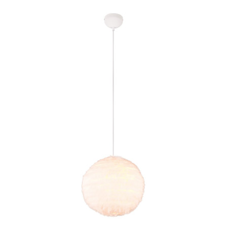 Lampa wisząca Furry, beżowa, Reality | Design i Komfort