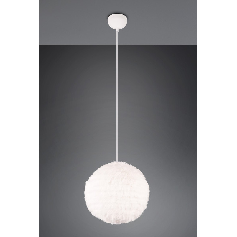Lampa wisząca Furry, beżowa, Reality | Design i Komfort