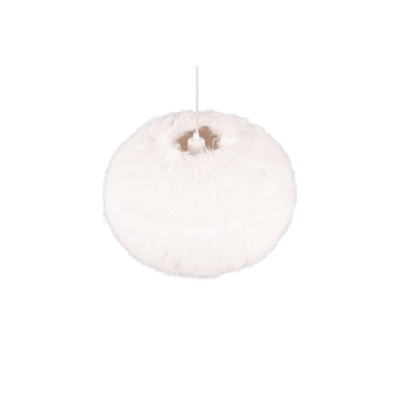 Lampa wisząca Furry - Beżowa kula | Reality