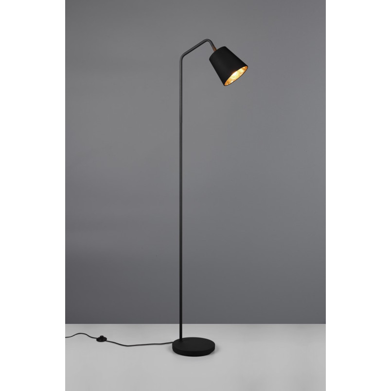 Lampa podłogowa czarna Buddy Reality | 148cm | Sklep z lampami