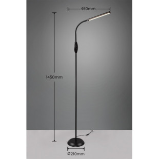 Lampa podłogowa LED Toro | Ściemniacz, Regulacja Barwy | Reality