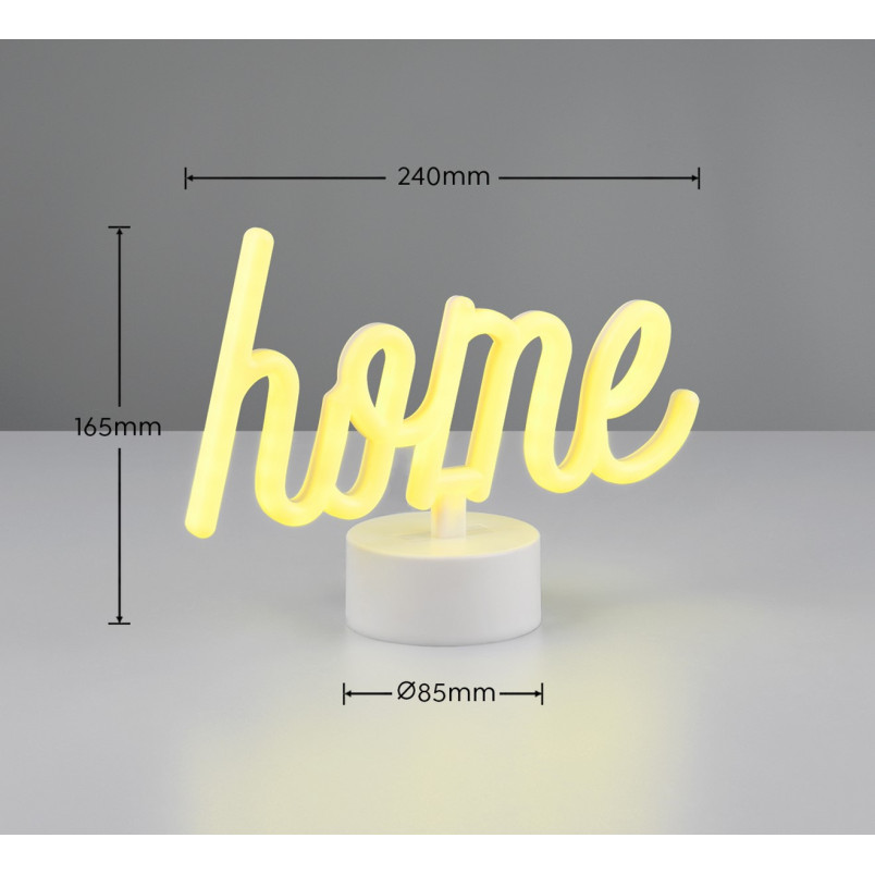 Lampa dla dziecka Casa LED żółta Reality - Przytulne światło!