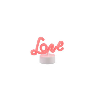 Lampa dla dziecka Amor LED czerwona Reality - Przytulne światło!