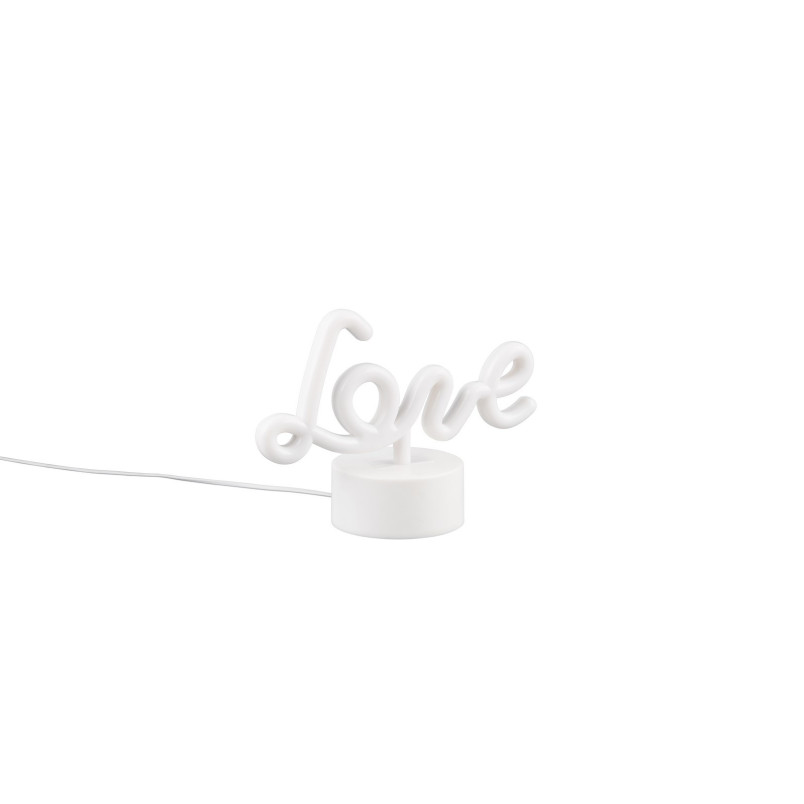 Lampa dla dziecka Amor LED czerwona Reality - Przytulne światło!