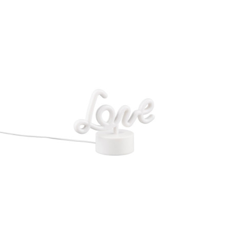 Lampa dla dziecka Amor LED czerwona Reality - Przytulne światło!