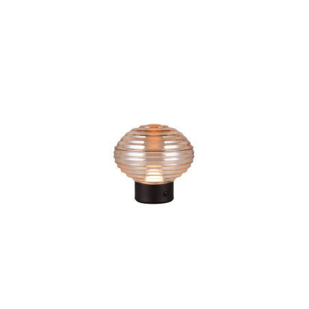 Lampa stołowa szklana retro Pearl Reality - Loft, LED