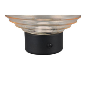 Lampa stołowa szklana retro Pearl Reality - Loft, LED