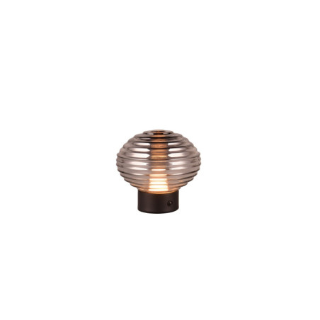 Lampa stołowa szklana Reality Pearl LED - Retro Design