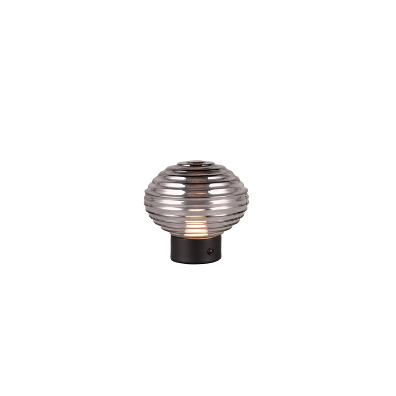 Lampa stołowa szklana Reality Pearl LED - Retro Design