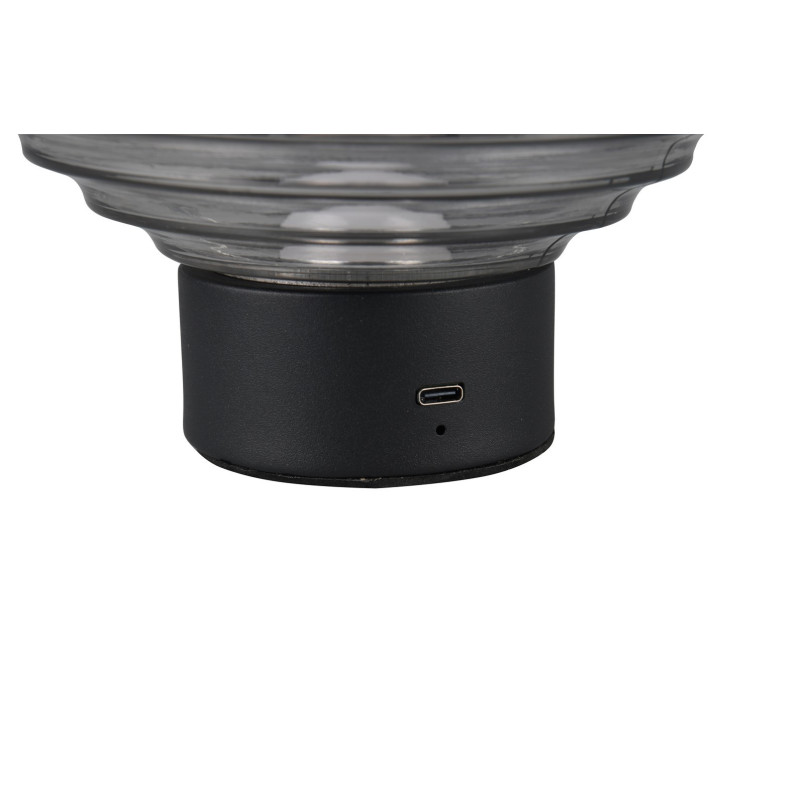 Lampa stołowa szklana Reality Pearl LED - Retro Design