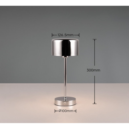 Lampa stołowa LED Jeff | Minimalistyczny design, USB | Reality