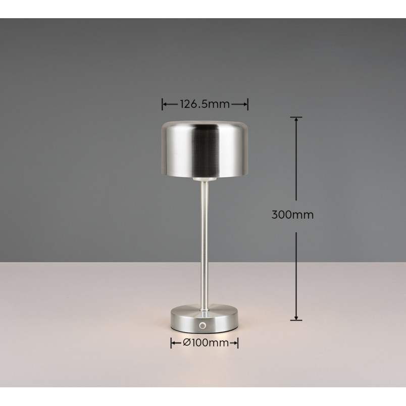 Lampa stołowa LED Jeff - Minimalizm i USB | Reality