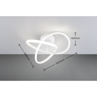 Plafon LED Reality Meo 40cm - Nowoczesny design | Sklep z lampami