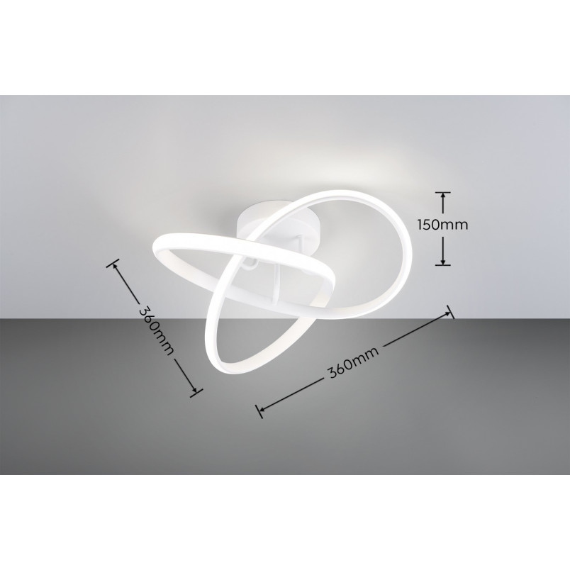 Plafon LED Reality Meo 40cm - Nowoczesny design | Sklep z lampami