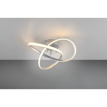 Plafon LED Reality Meo 40cm Tytanowy | Nowoczesne Oświetlenie
