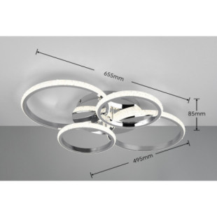 Plafon LED Reality Cires - Nowoczesny design i oszczędność!