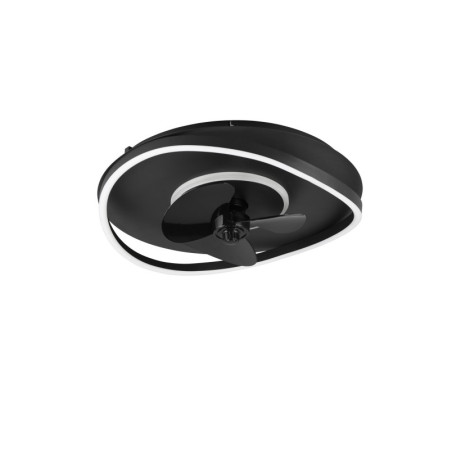Plafon Sortland LED z pilotem i wiatrakiem | Reality