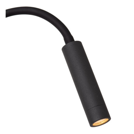 Kinkiet na wysięgniku Alec LED czarny | Lucide - Sklep z lampami