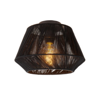 Plafon sznurkowy Jessica 30cm czarny Lucide - Elegancki design