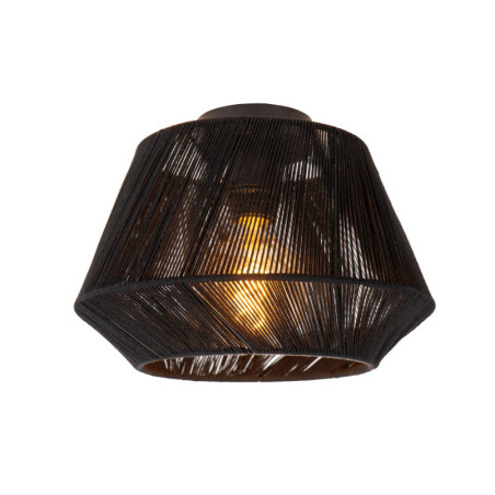 Plafon sznurkowy Jessica 30cm czarny Lucide - Elegancki design
