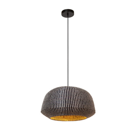 Lampa Wisząca Maduka | Trawa Morska, Czarna | Lucide