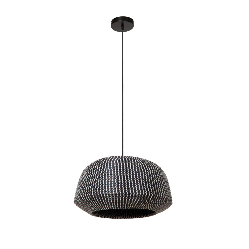Lampa Wisząca Maduka | Trawa Morska, Czarna | Lucide