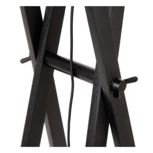 Lampa podłogowa Trafalgar Lucide | Beżowa, drewno, 157cm