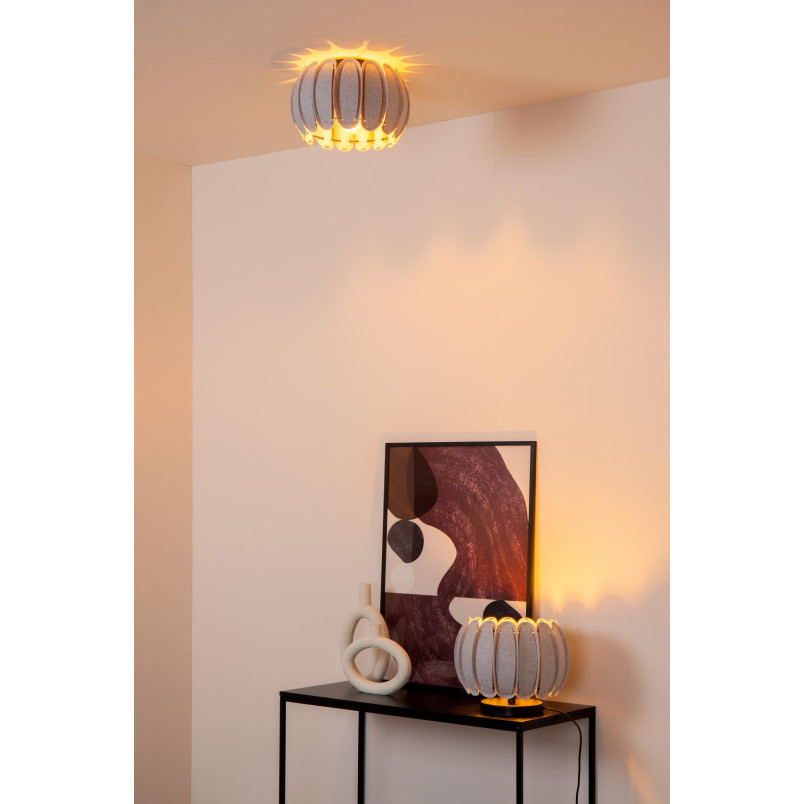 Plafon filcowy Spencer szary Lucide | Oświetlenie nowoczesne