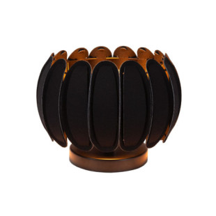 Lampa stołowa filcowa Spencer 30cm H19,5cm czarna Lucide