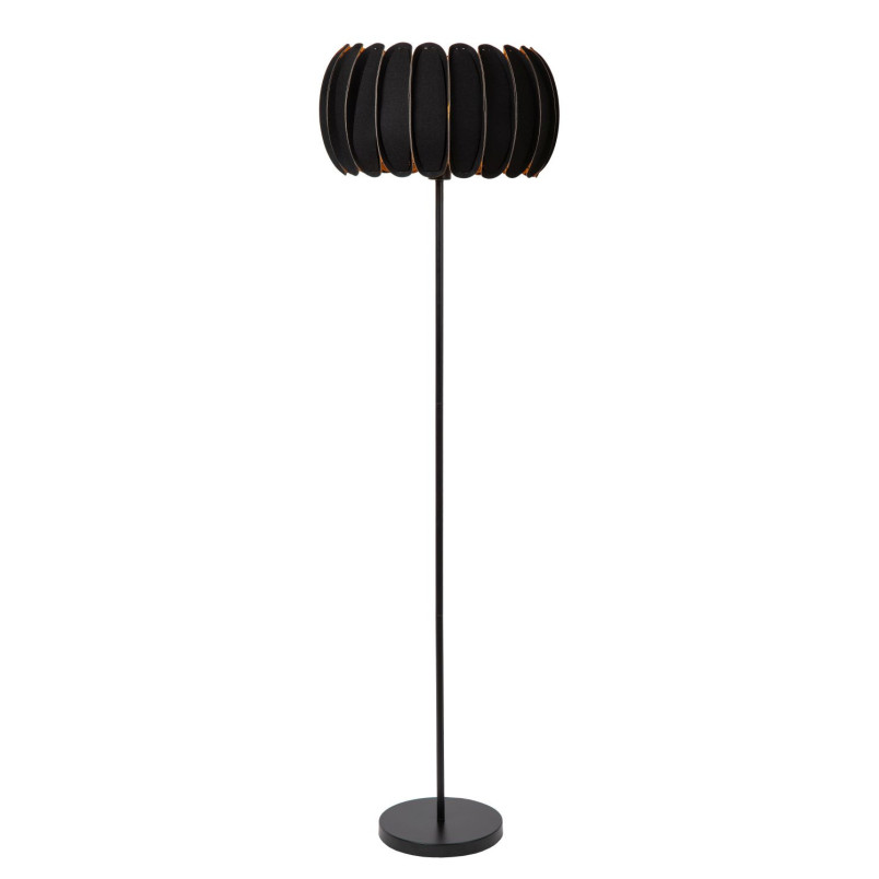 Lampa podłogowa Spencer czarna Lucide | Nowoczesny design