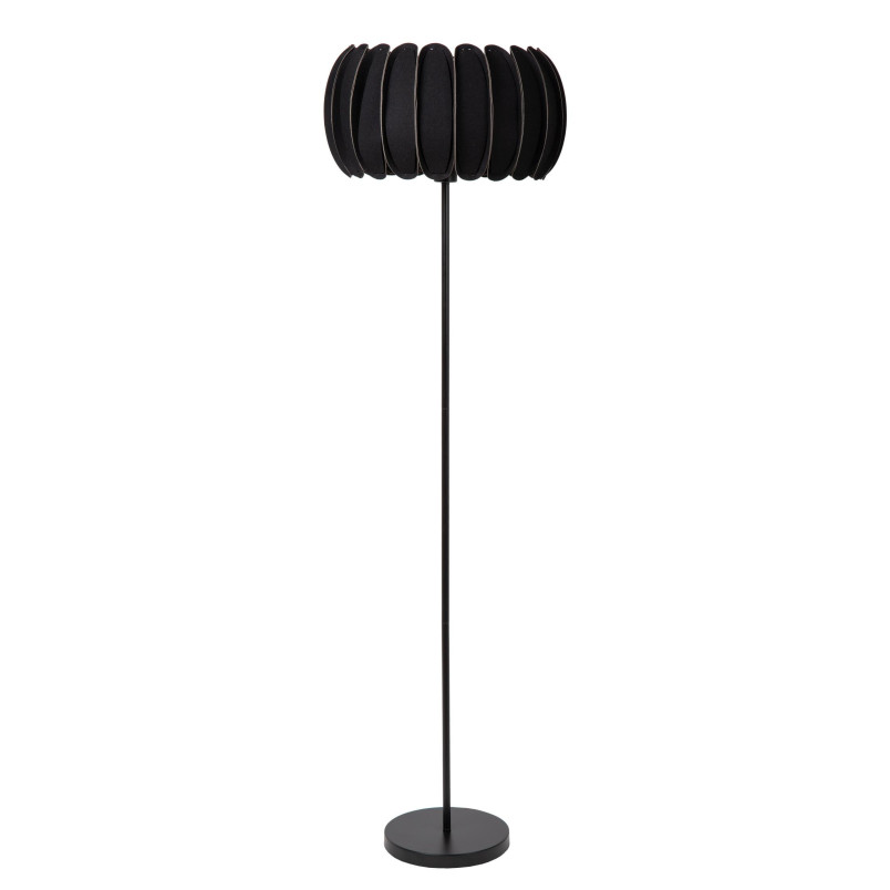 Lampa podłogowa Spencer czarna Lucide | Nowoczesny design