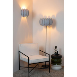 Lampa podłogowa Spencer szara Lucide | Nowoczesny design