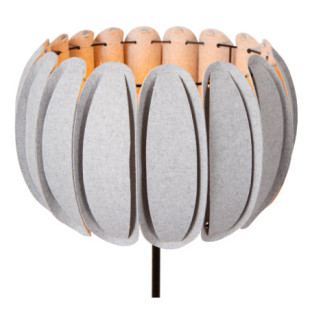 Lampa podłogowa Spencer szara Lucide | Nowoczesny design