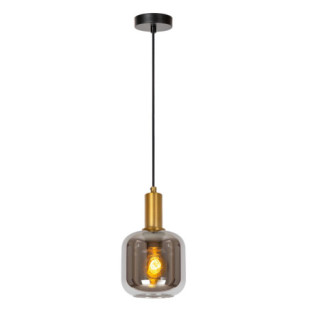 Lampa wisząca Joanet Lucide | Szkło dymione, E27 - Kup teraz!