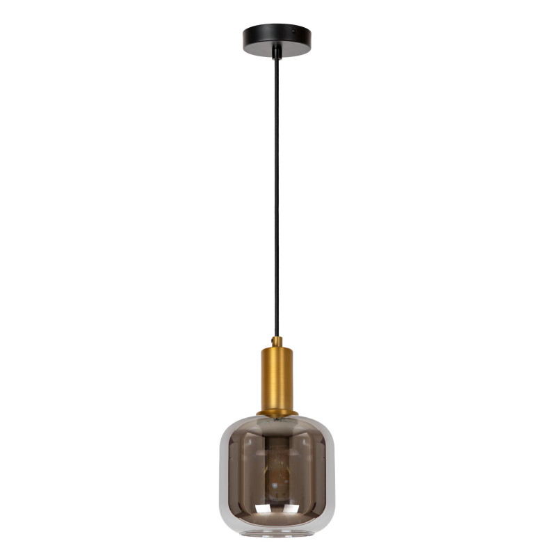 Lampa wisząca Joanet Lucide | Szkło dymione, E27 - Kup teraz!
