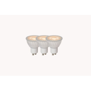 Żarówki LED GU10 Lucide 3x 5W - Ciepłe Światło, Nowoczesny Design