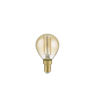 Żarówka LED Trio E14 2W - Bursztynowa, Ściemnialna | 983-279