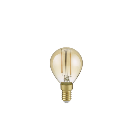 Żarówka LED Trio E14 2W - Bursztynowa, Ściemnialna | 983-279