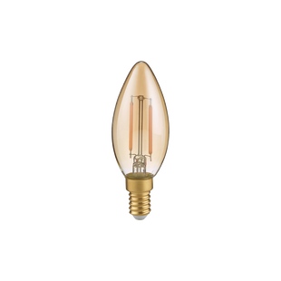 Żarówka LED Trio E14 2W Bursztynowa - Ciepłe Światło