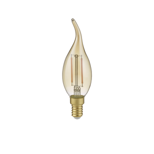 Żarówka LED Trio E14 2W Bursztynowa | Ciepłe Światło
