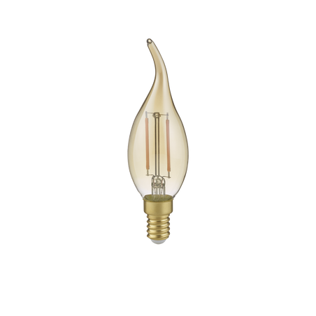 Żarówka LED Trio E14 2W Bursztynowa | Ciepłe Światło