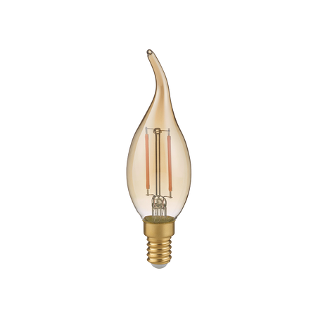 Żarówka LED E14 Trio 4W - Bursztynowa, Ściemnialna