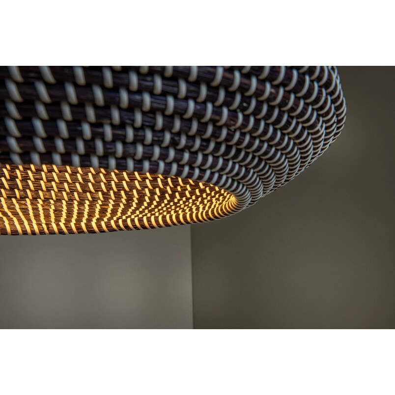 Lampa Wisząca Maduka | Trawa Morska, Czarna | Lucide